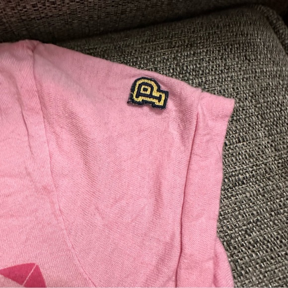 VS PINK XS football tshirt - Picture 2 of 3